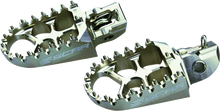 SCAR RACING Evo Foot Pegs - Silver - Husqvarna/KTM/Gas Gas S5511T