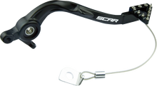 SCAR RACING Rear Brake Pedal - Black - KTM/Husqvarna/Gas Gas RBP506BK