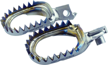 SCAR RACING Anti-Mud Foot Pegs - Titanium - Suzuki RMZ/RMX S4516AM