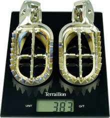 SCAR RACING Anti-Mud Foot Pegs - Titanium - KTM/Husqvarna/Gas Gas S5518
