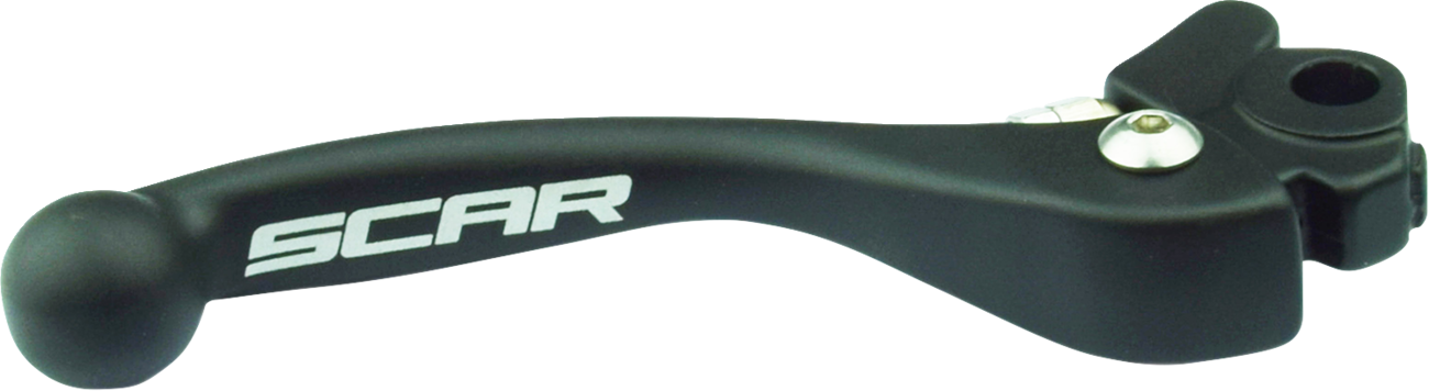 SCAR RACING Forged OEM-Style Lever - Brake - Yamaha/Kawasaki - Black OBL100