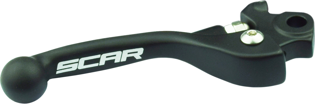 SCAR RACING Forged OEM-Style Lever - Brake - Yamaha/Kawasaki - Black OBL101