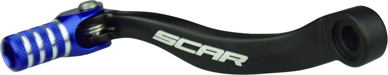 SCAR RACING Shift Lever - Black/Blue - Husqvarna/KTM/Gas Gas GSL509B