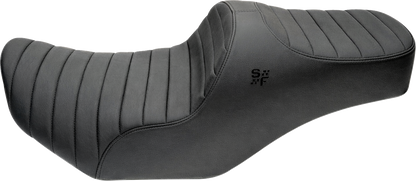 SLYFOX Chariot Seat - Black Classic Stitch - Black Logo - FLH/FLT '23.5-'26 4729A