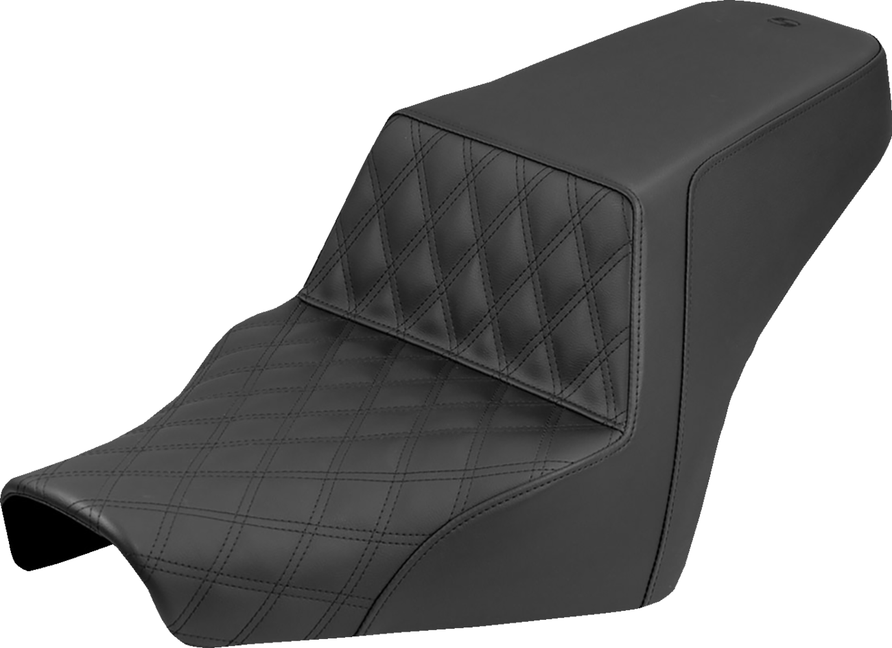 SADDLEMEN Step-Up Seat - Front Lattice Stitch - BMW R18 '22-'25 B22-07-172
