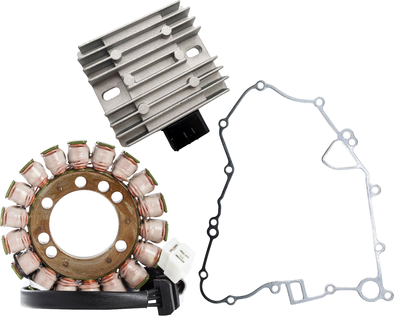 RICK'S MOTORSPORT ELECTRIC Charging Kit - '06-'14 Kawasaki 99-208