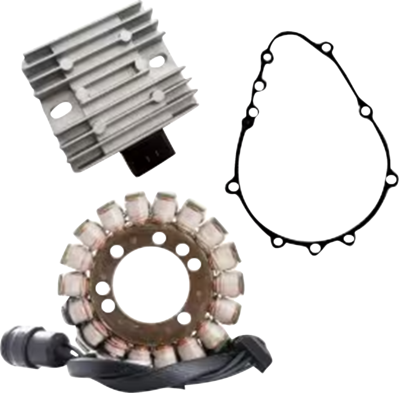 RICK'S MOTORSPORT ELECTRIC Charging Kit - '03-'06 Kawasaki 99-213