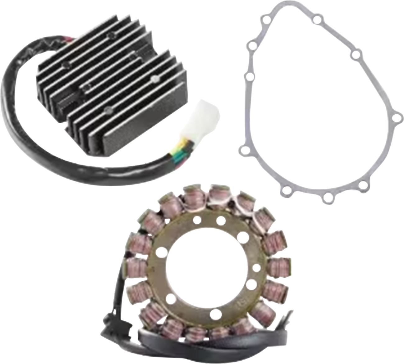 RICK'S MOTORSPORT ELECTRIC Charging Kit - '98-'99 Ninja ZX6R 99-215