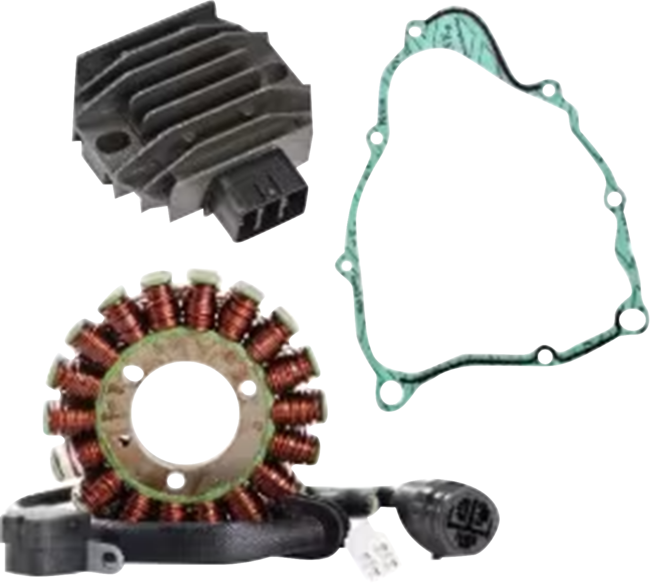 RICK'S MOTORSPORT ELECTRIC Charging Kit - '01-'09 Yamaha 99-418