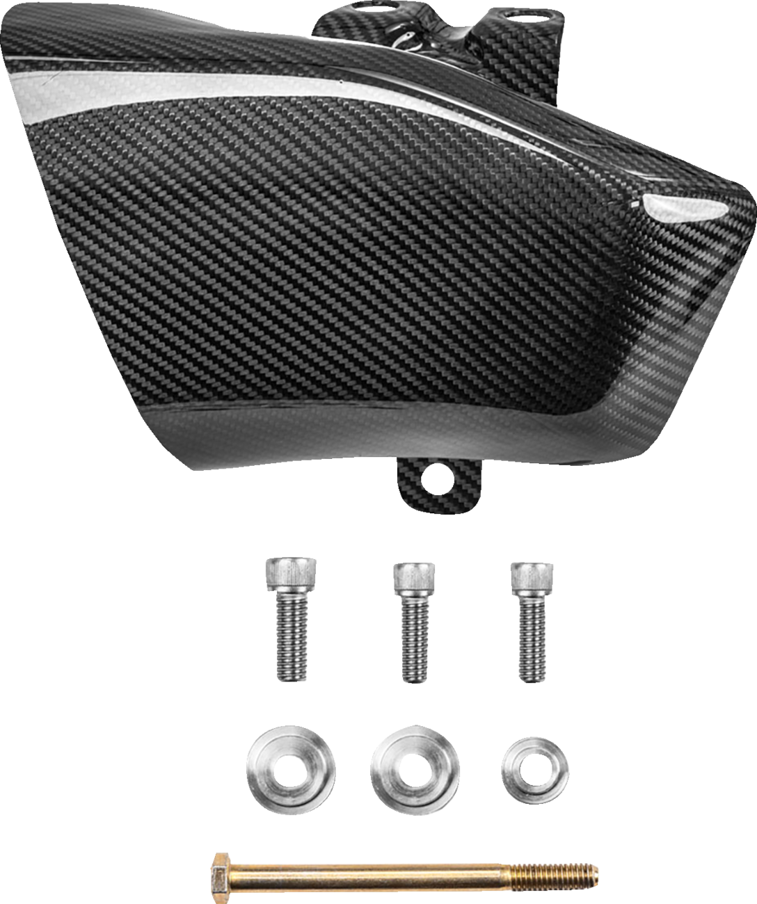 SADDLEMEN Air Scoops - Carbon Fiber/Gloss - Harley-Davidson® - Trike/Touring CF-817-07-001