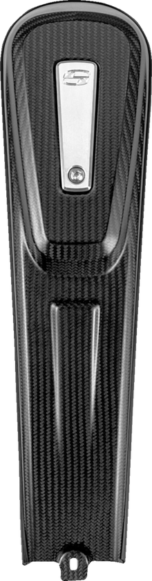 SADDLEMEN Dash Console - Side Fill - Carbon Fiber/Matte - Harley-Davidson® - Softail CF-822-29-002M