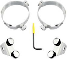 MEMPHIS SHADES Fork Cover - Hardware Kit - Polished MEK1980