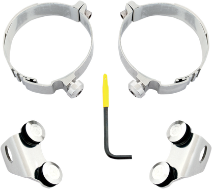 MEMPHIS SHADES Fork Cover - Hardware Kit - Polished MEK1980