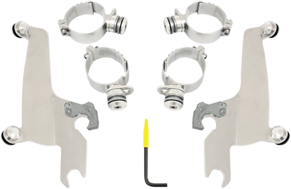 MEMPHIS SHADES Trigger Lock Sportshield Mounting Kit - M50 - Polished MEK1988