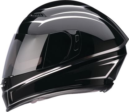 Z1R Jackal Helmet - Foil - Black/Silver - 3XL 010120210