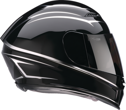 Z1R Jackal Helmet - Foil - Black/Silver - 3XL 010120210