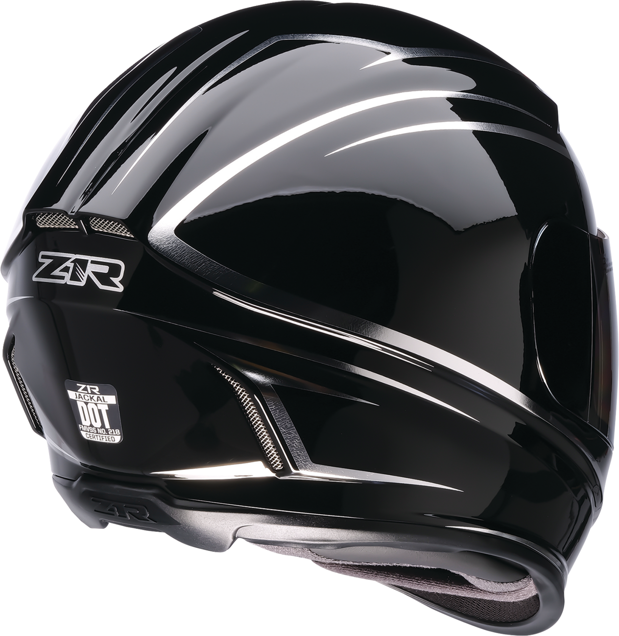 Z1R Jackal Helmet - Foil - Black/Silver - 3XL 010120210