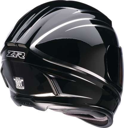 Z1R Jackal Helmet - Foil - Black/Silver - 3XL 010120210