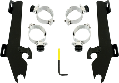 MEMPHIS SHADES Batwing Trigger Lock Mounting Kit - M50 - Black MEB1990