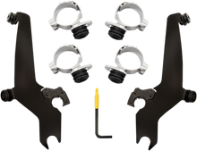 MEMPHIS SHADES Sportshield Mounting Kit - Black - Scout MEB2018