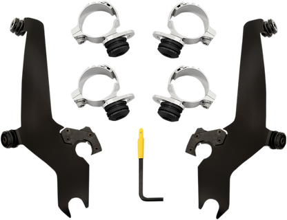 MEMPHIS SHADES Sportshield Mounting Kit - Black - Scout MEB2018