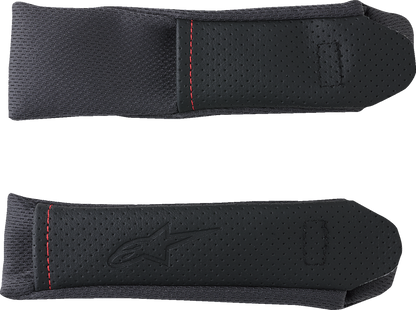 ALPINESTARS Supertech R7 Chin Strap Covers - Gray 895142611