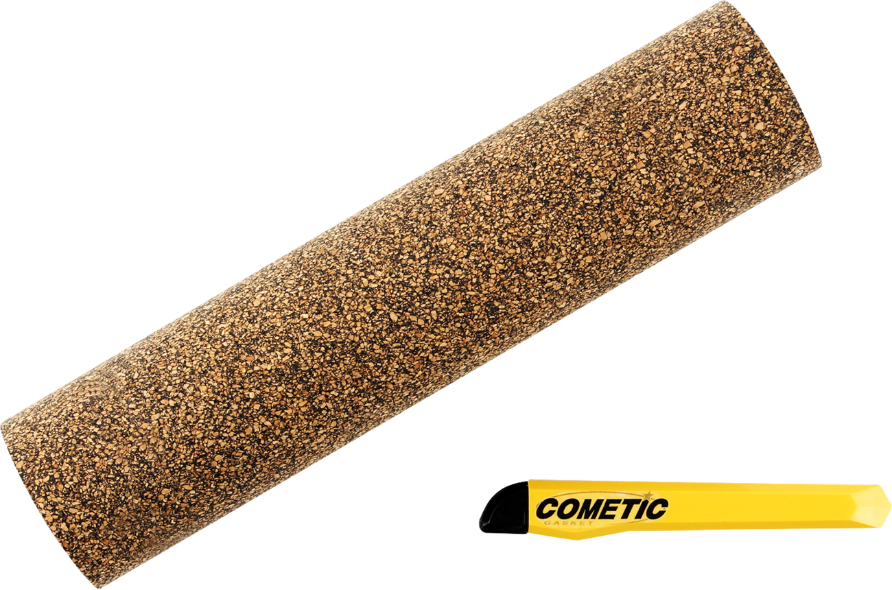 COMETIC Gasket Material with Cutter - 26" x 10" x 1/16" - Cork/Rubber C15384