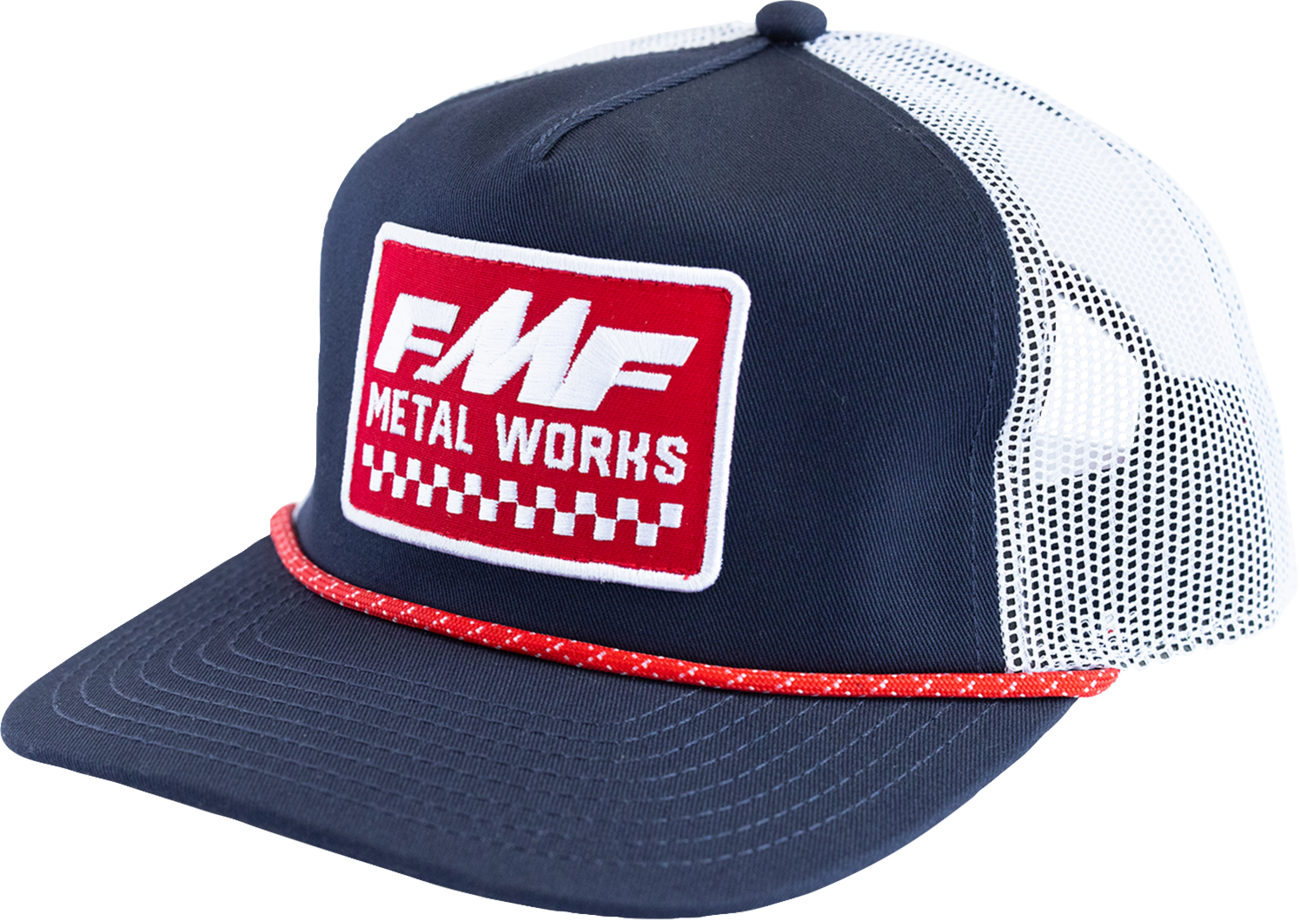 FMF Metal Works Hat - Navy - One Size SP26196900NVYOS
