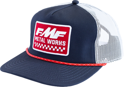 FMF Metal Works Hat - Navy - One Size SP26196900NVYOS