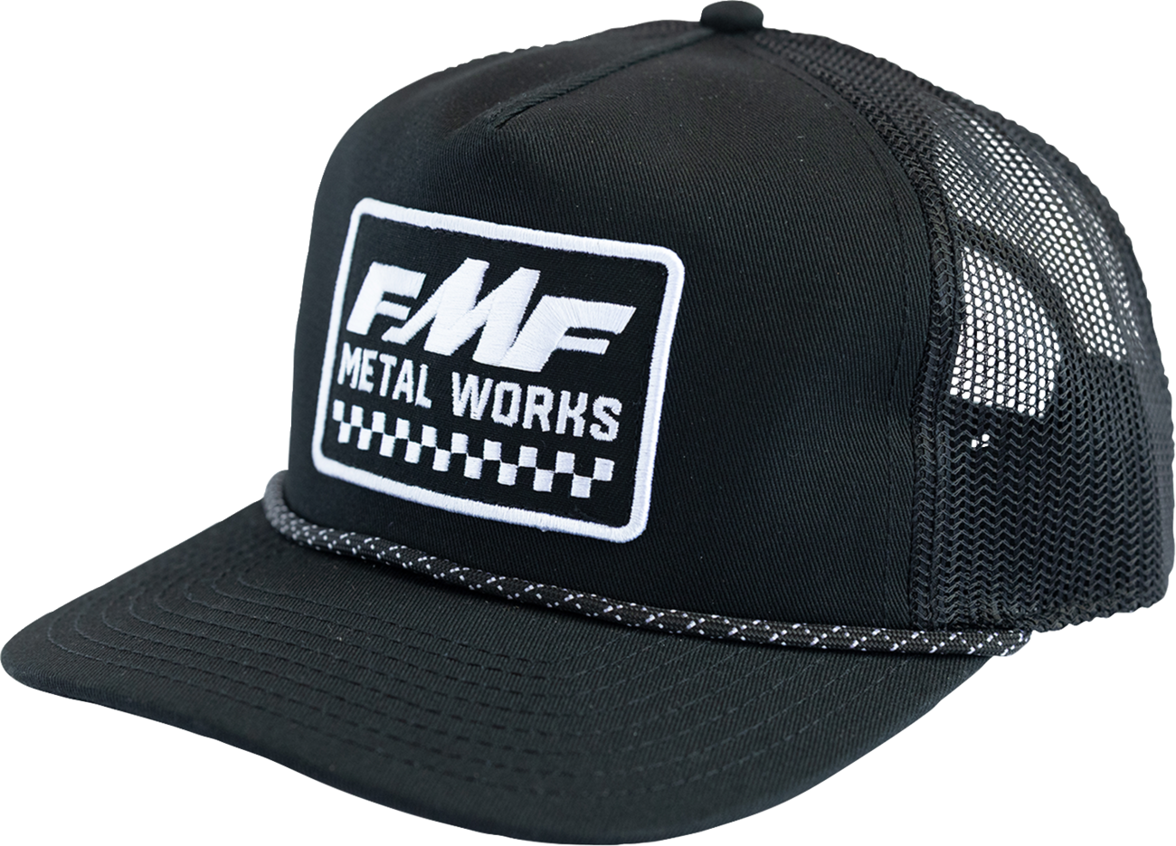 FMF Metal Works Hat - Black - One Size SP26196900BLKOS
