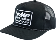 FMF Metal Works Hat - Black - One Size SP26196900BLKOS