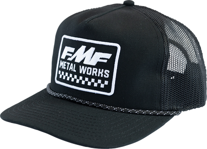 FMF Metal Works Hat - Black - One Size SP26196900BLKOS