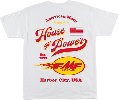 FMF 1973 T-Shirt - White - Large SP26118902WHTL