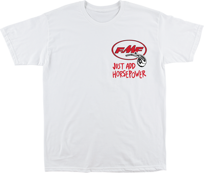 FMF Horse Power T-Shirt - White - XL SP26118909WHTXL