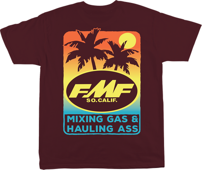 FMF Sun City T-Shirt - Maroon - 2XL SP26118905MRN2X