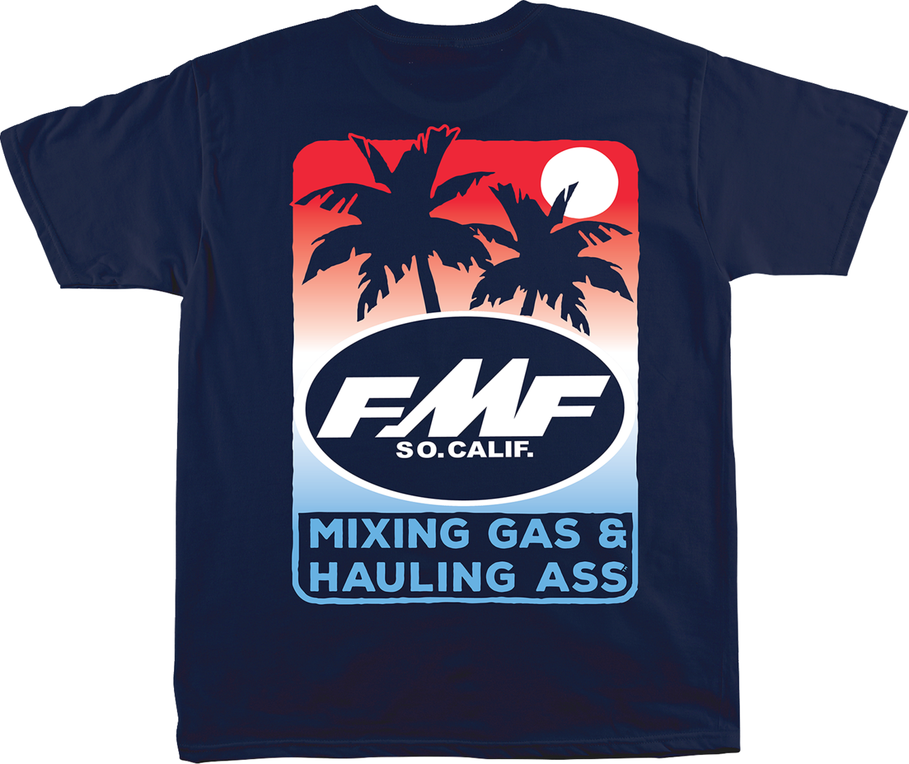 FMF Sun City T-Shirt - Navy - Medium SP26118905NVYM