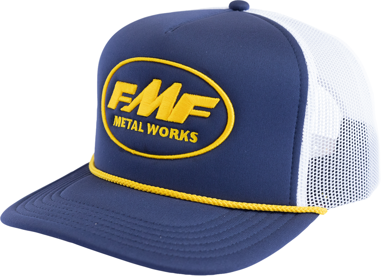 FMF Classic Metal Hat - Navy - One Size SP26196906NVYOS