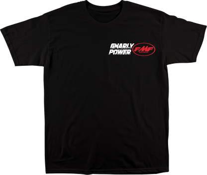 FMF Gnarly Power T-Shirt - Black - Large SP26118900BLKL