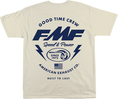 FMF Auto Shop T-Shirt - Natural - Large SP26118901NATL