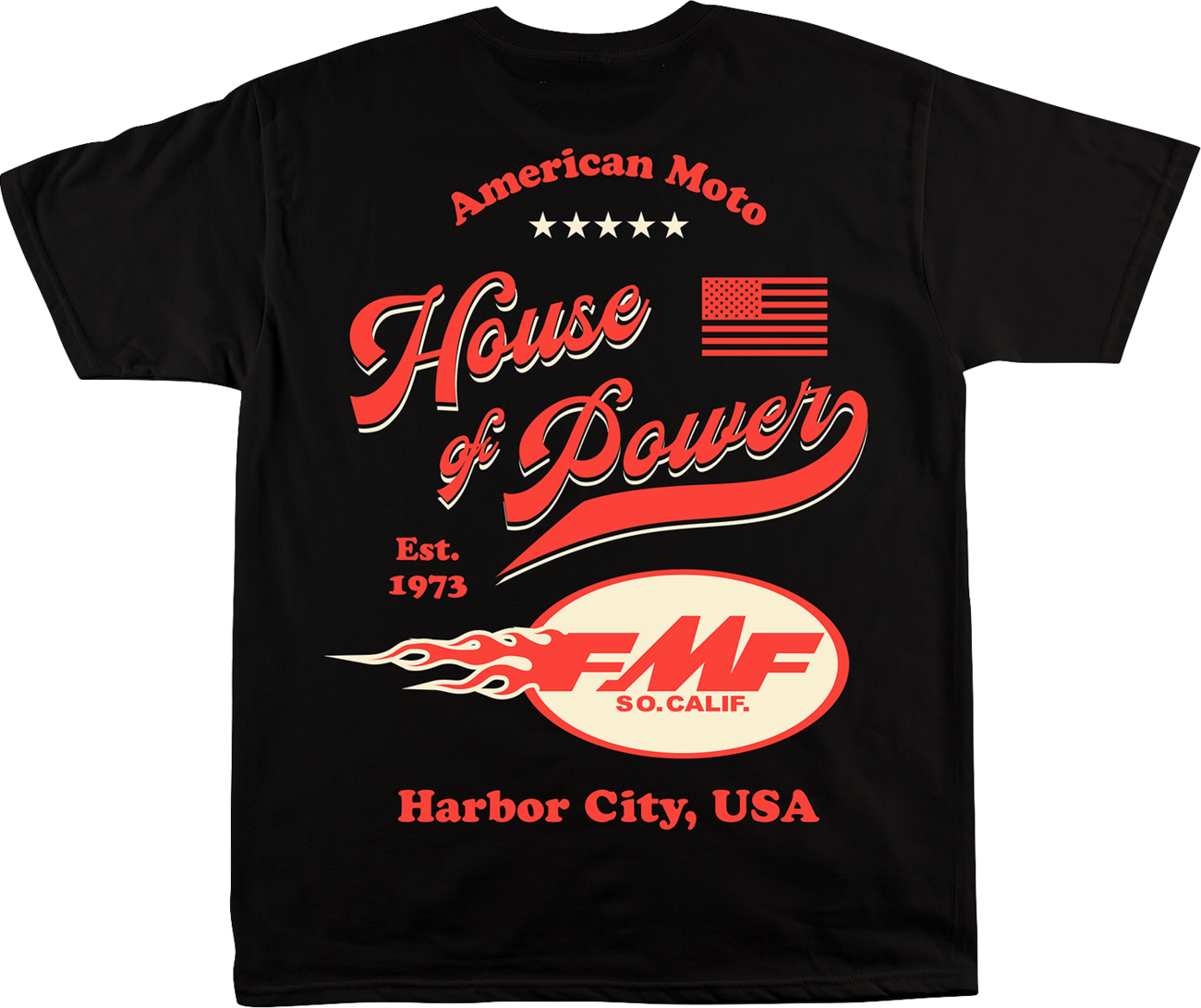 FMF 1973 T-Shirt - Black - Medium SP26118902BLKM