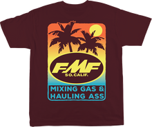FMF Sun City T-Shirt - Maroon - Large SP26118905MRNL