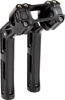 ARLEN NESS Wayback Risers - 10" - Softail - Black 520-065