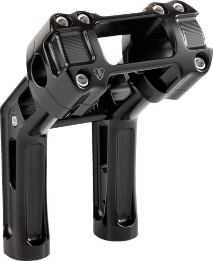 ARLEN NESS Wayback Risers - 7" - Softail - Black 520-066