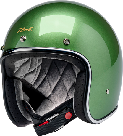 BILTWELL Bonanza Helmet - Metallic Irish Green - XS 1001-3117-201