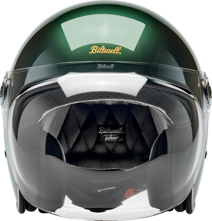 BILTWELL Tahoe™ Helmet - Solid - Metallic Sierra Green - Small 1008-324-502