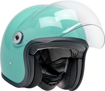 BILTWELL Tahoe™ Helmet - Solid - Gloss Mint Julep - Medium 1008-188-503