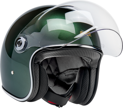 BILTWELL Tahoe™ Helmet - Solid - Metallic Sierra Green - Small 1008-324-502