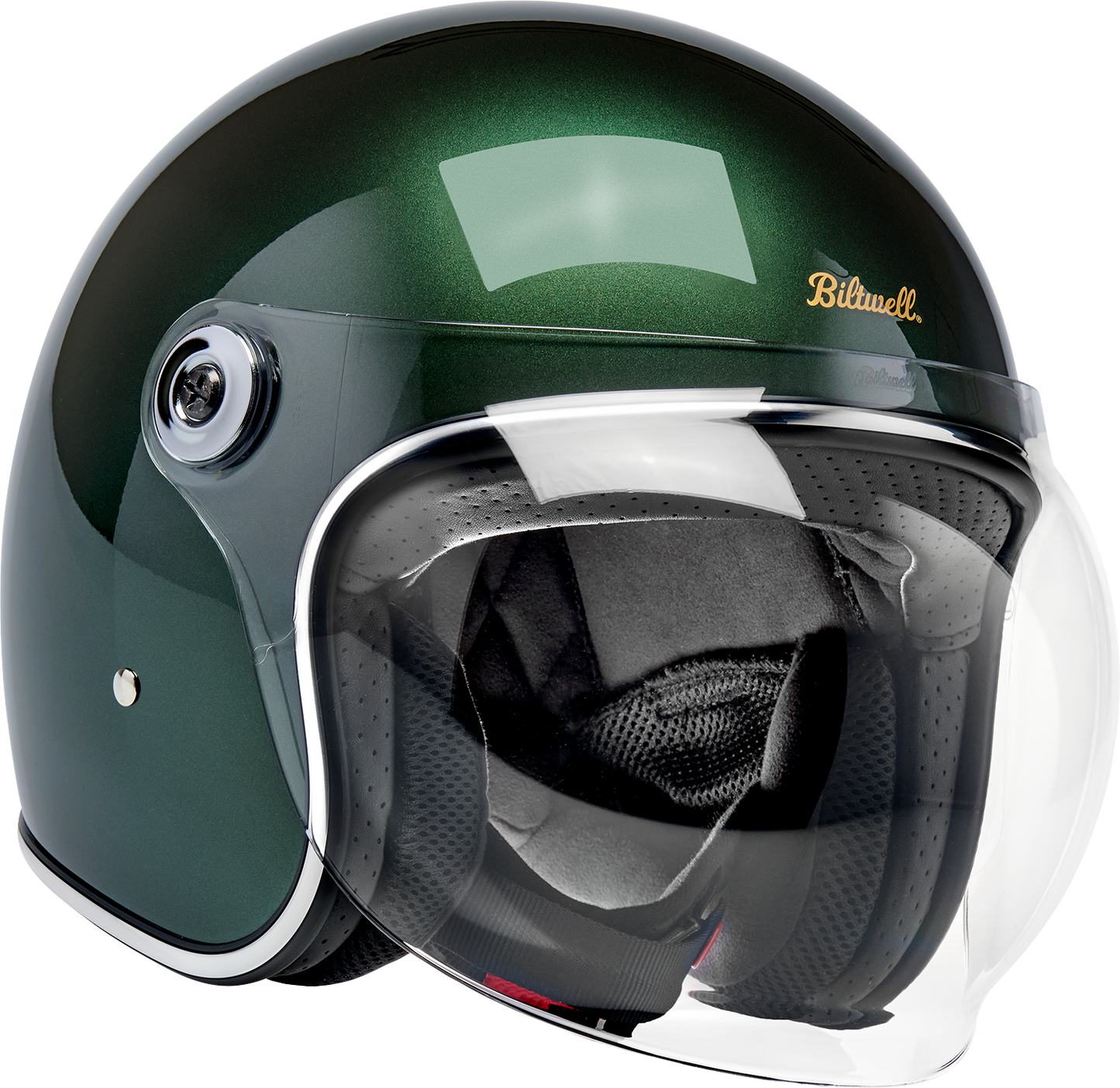 BILTWELL Tahoe™ Helmet - Solid - Metallic Sierra Green - 2XL 1008-324-506