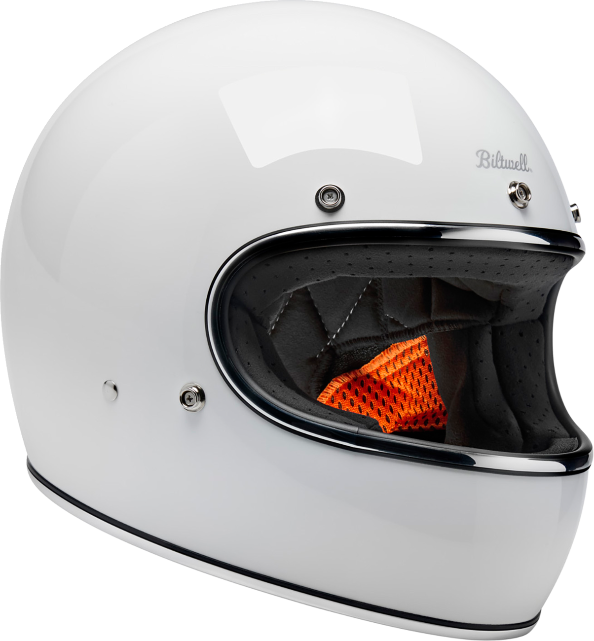 BILTWELL Gringo Helmet - Gloss White - XL 1002-1122-505