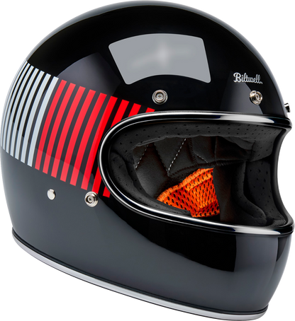 BILTWELL Gringo Helmet - Raceflow - Black/Red/White/Blue - 2XL 1002-5120-506